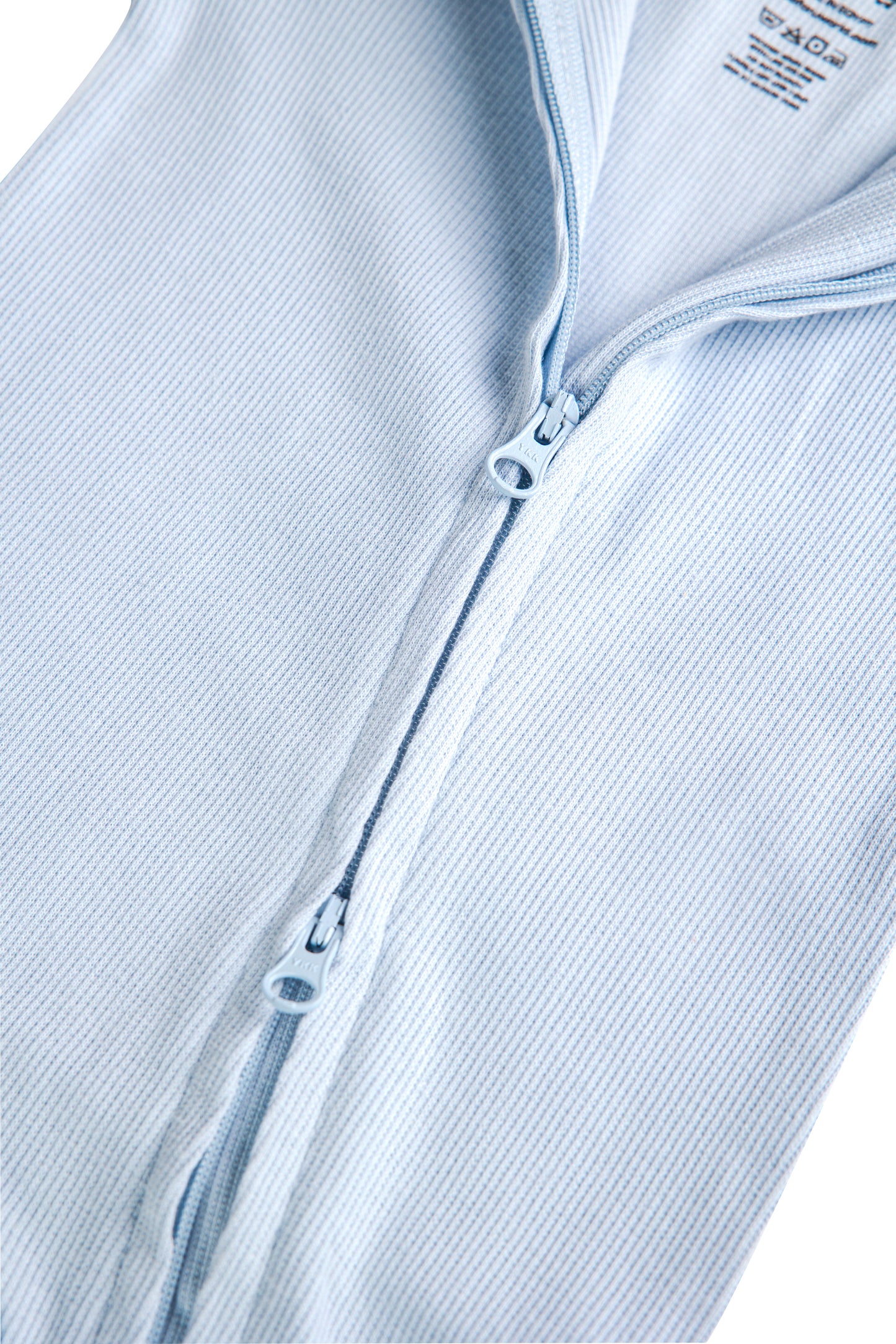 Double Zip Onesie - Cloud