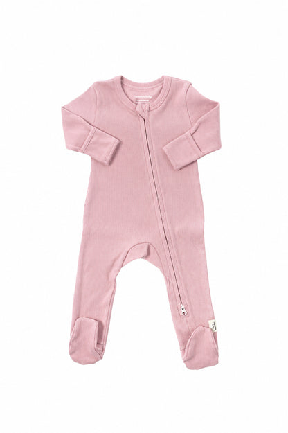 Double Zip Onesie - Bloom