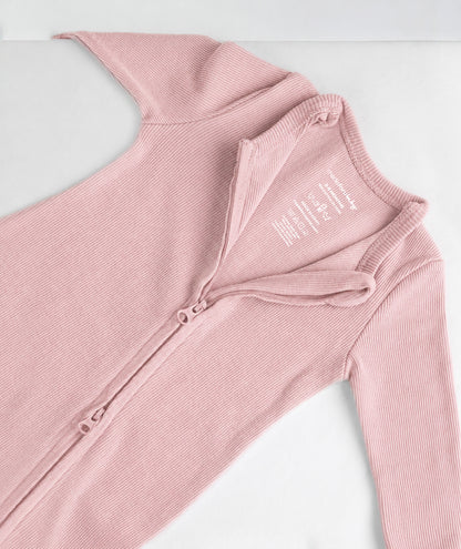 Double Zip Onesie - Bloom