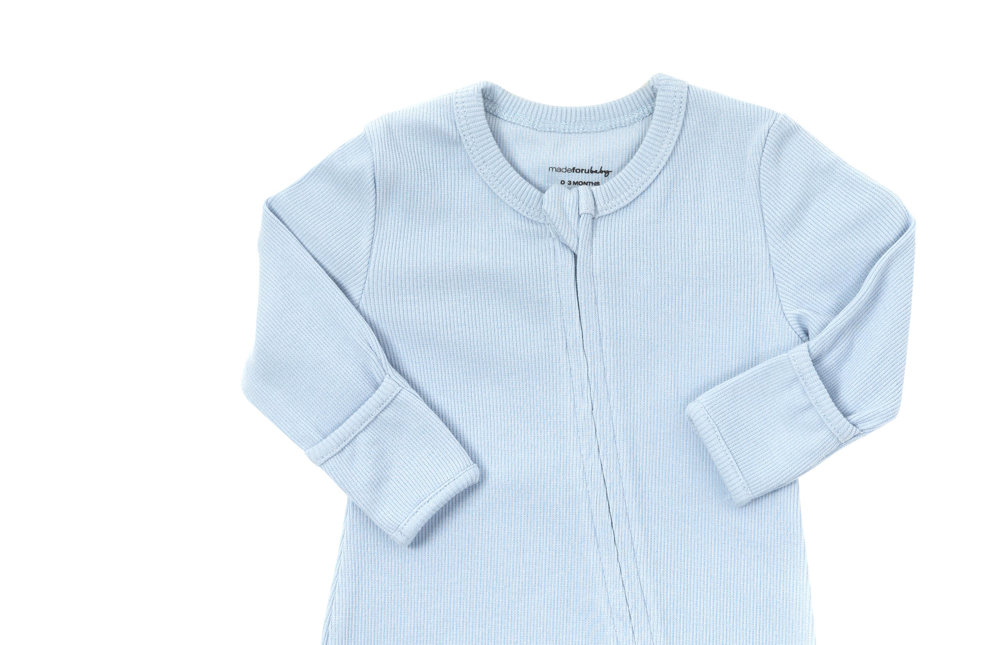 Double Zip Onesie - Cloud